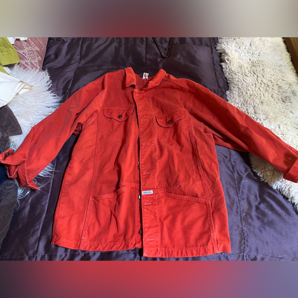 Boss Red Denim Chore Coat